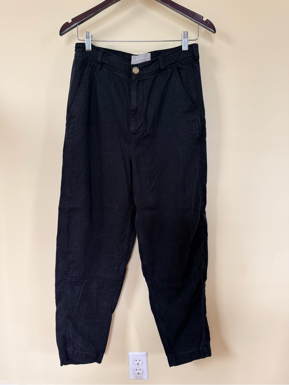 Everlane Black Tapered Pants Women’s Size 2